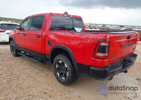 2022 Ram 1500 Rebel 4X4 5'7 Box из США, поврежденный, VIN 1C6SRFLTXNN362961